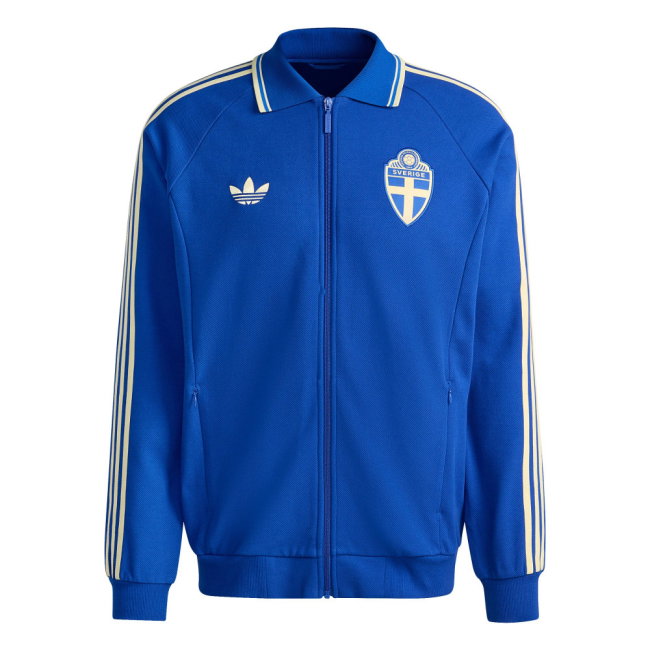 2026-2027 Sweden Originals Jacket (Royal Blue)-SoccerKits Hub | Buy Soccer Jerseys Online